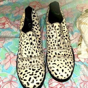 Naughty Monkey Animal Print Shoes -